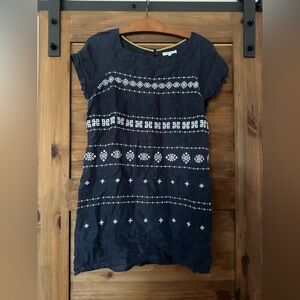 White Stuff linen mini  dress size 14 t-shirt dresss